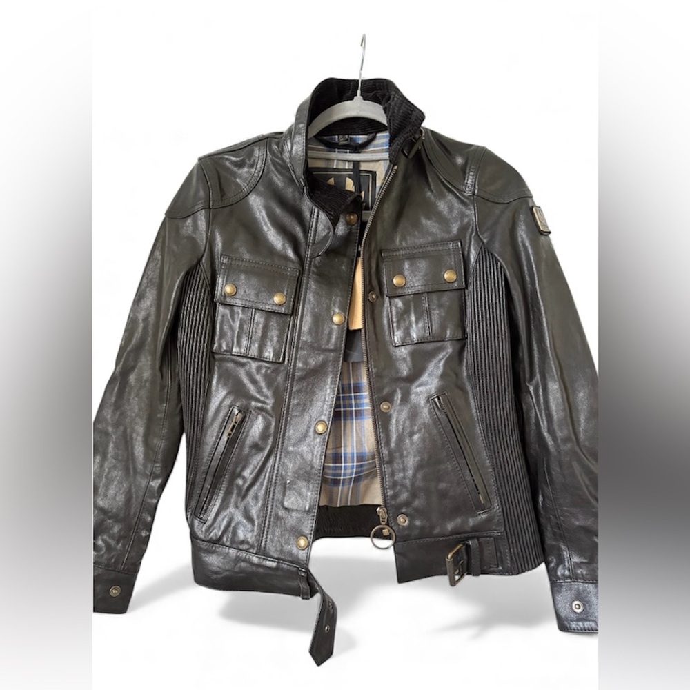 🔥100% Authentic BELSTAFF GANGSTER JACKET LADY, black🖤🔥